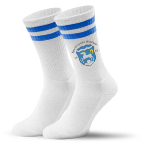 Mr. Socks® Tennissocken Streifen in blau